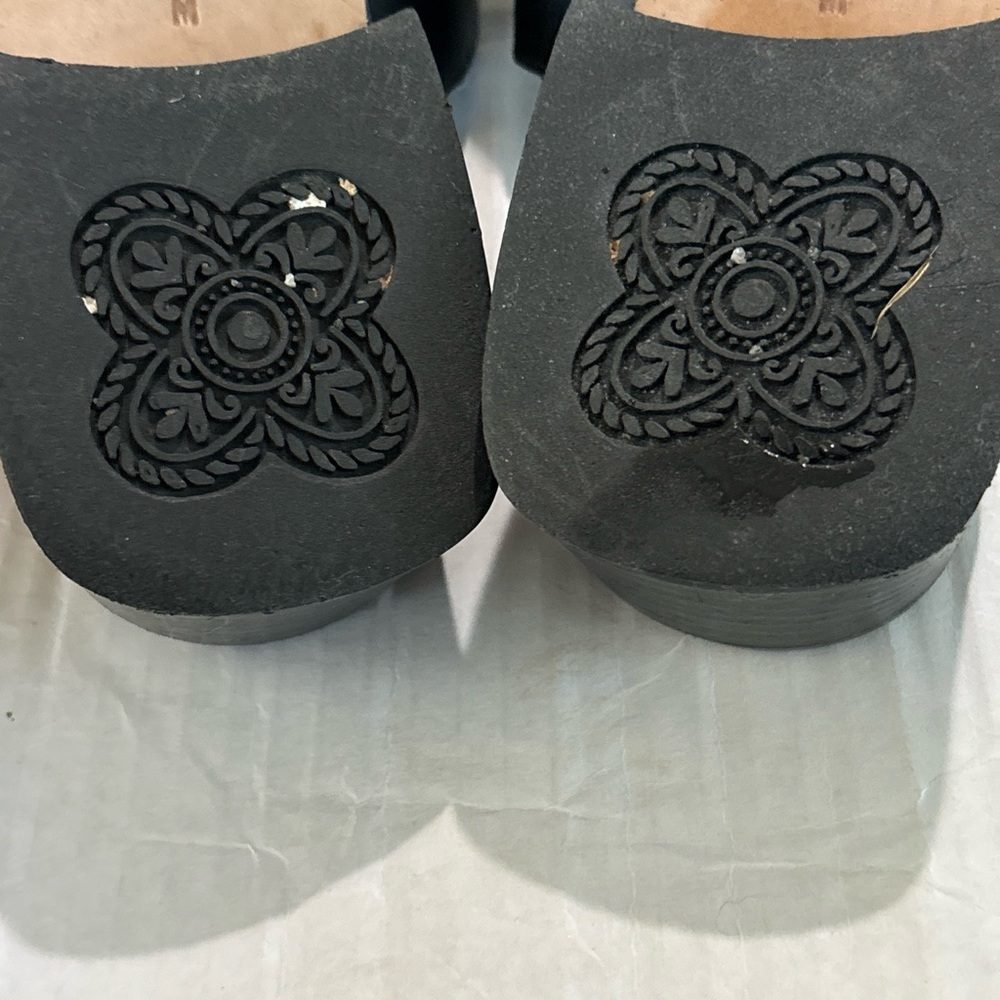 Brighton Darma Tassel Mule Loafer Black & Brown I… - image 6